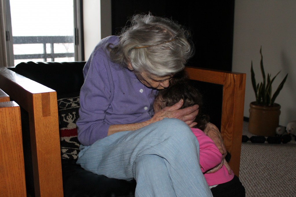 Grandma Darais and mary