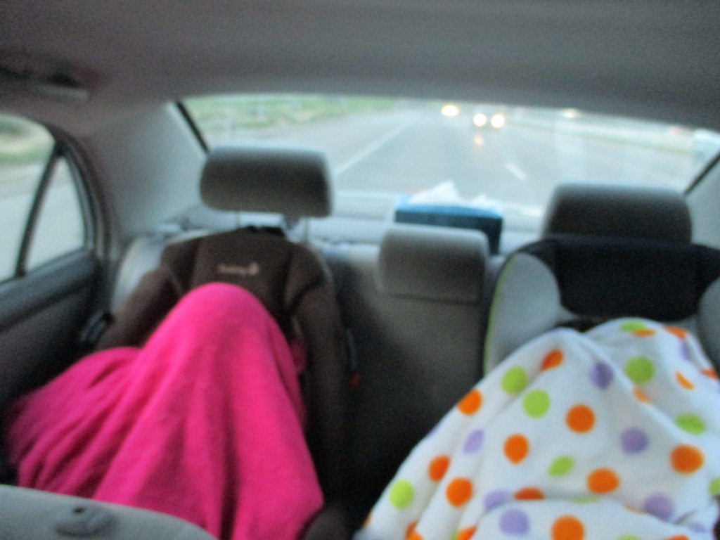 This is hide and seek--NOT peek-a-boo. Did you know you could play hide-and-seek in a car? 