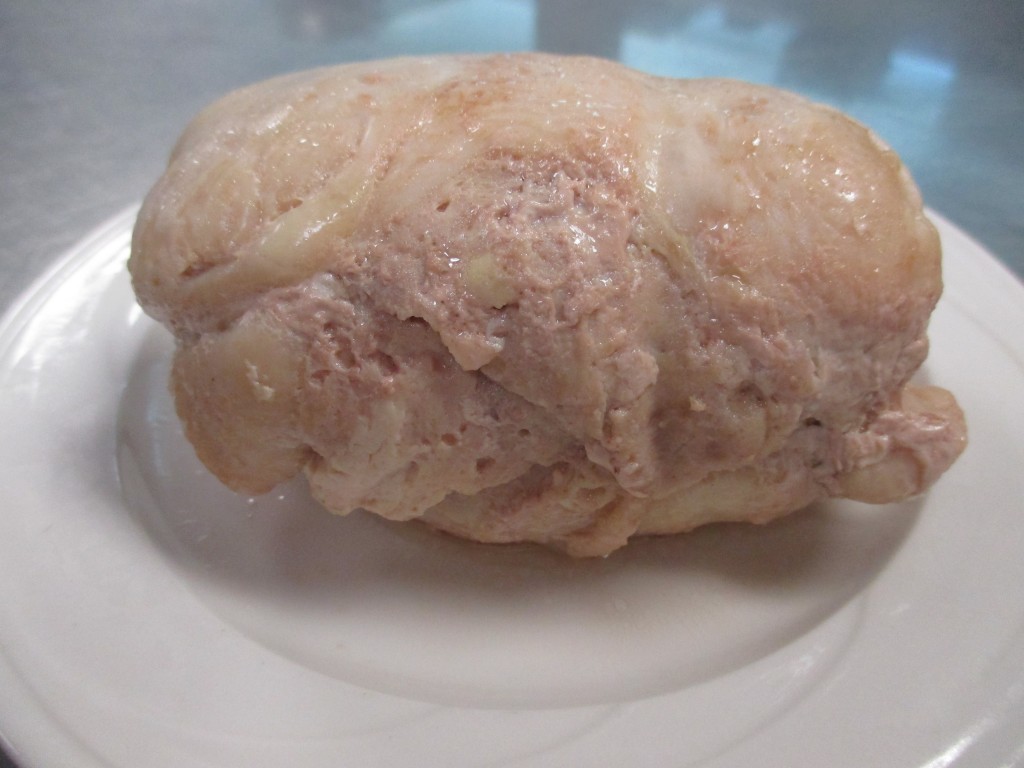 Chicken Galantine--who knew disgusting could reach such heights?