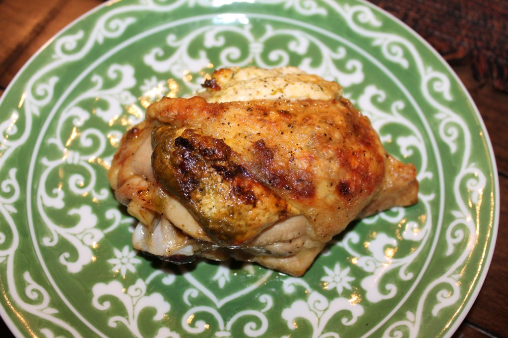 Ina Garten's stuffed chicken with goat cheese, pesto, and sun-dried tomatoes.