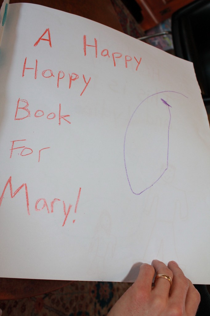 A happy happy book for Mary