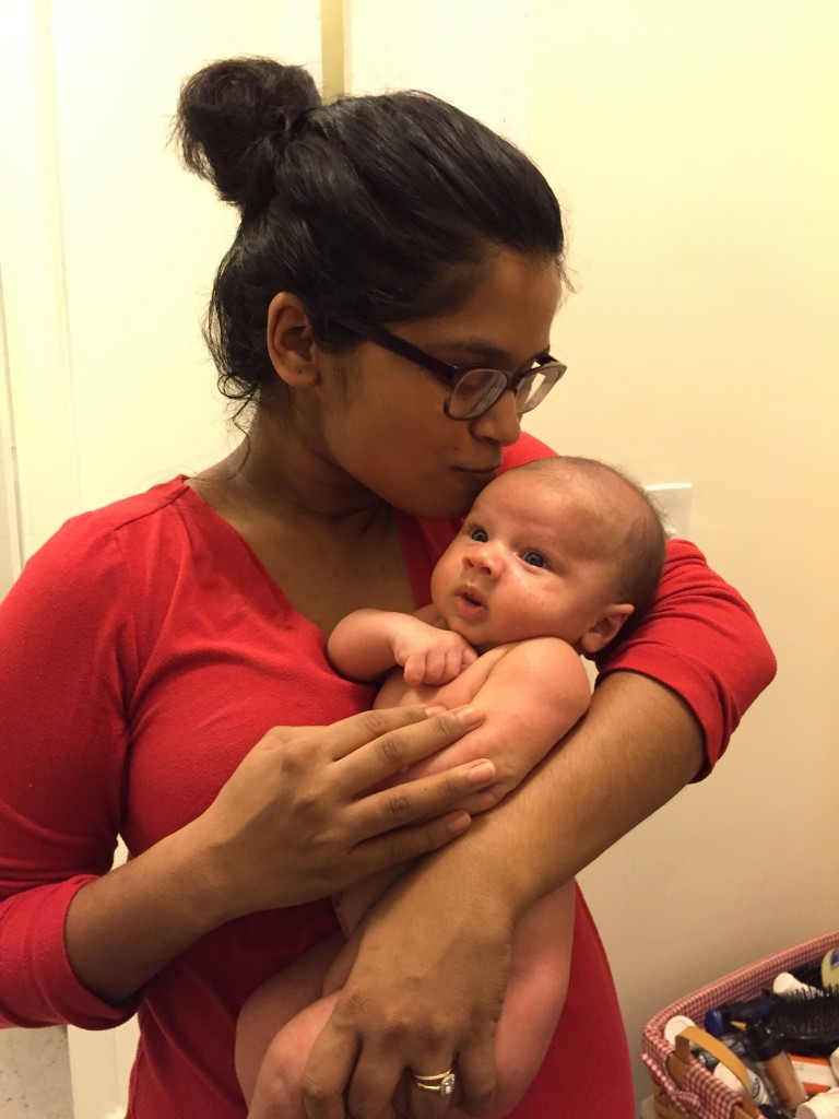 Swathi sent us this gorgeous picture. I got to Face Time with Soren the other day, and he just melted my heart. He is the cutest little nephew!!